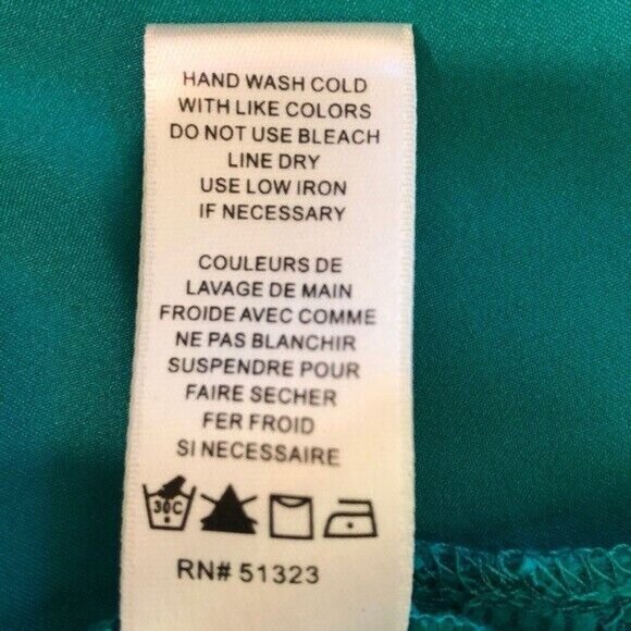 Cece Dress Jade Green Lace Shift Short Sleeve Knee Length Size 6 - Picture 7 of 8